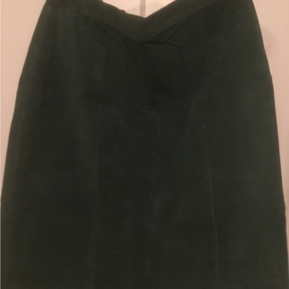 Vintage Genuine Identity Suede Skirt